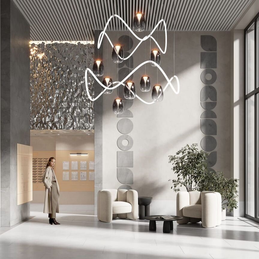 2-к. квартира, 64,2 м², 10/23 эт.