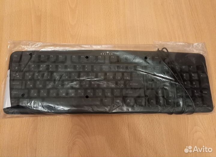 Клавиатура Oklick 100M Standard Keyboard Black USB