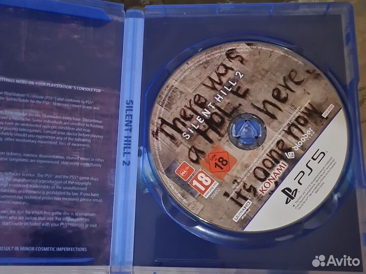 Silent hill 2 remake ps5 диск
