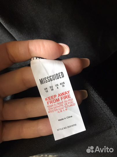 Missguided платье бандажное