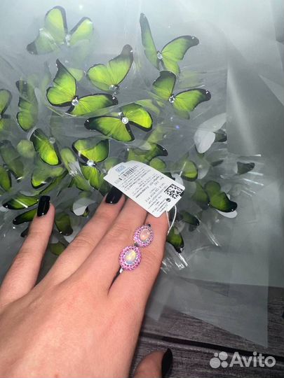 Серьги серебро
