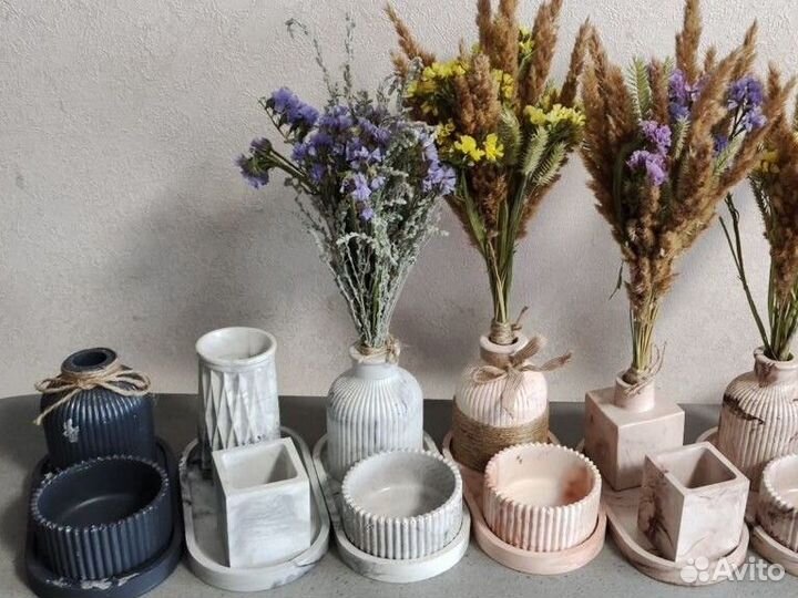 Набор из гипса, ручная работа