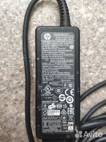 Блок питания hp 19.5v 2.31A
