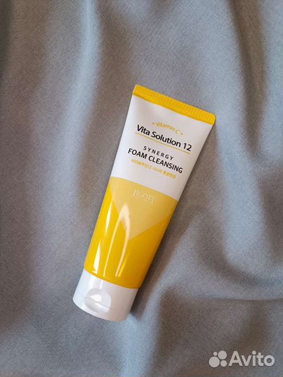 Очищающая пенка для лица с витамином С