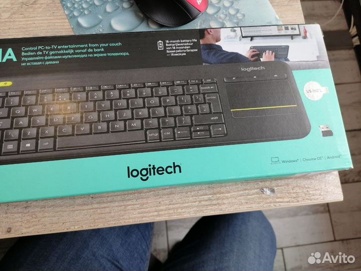 Клавиатура Черная Logitech K400