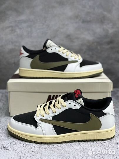 Кроссовки Nike Air Jordan 1 Low & Travis Scott