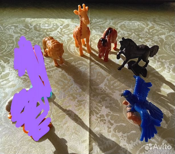 Фигурки из киндера животные Natoons, Disney