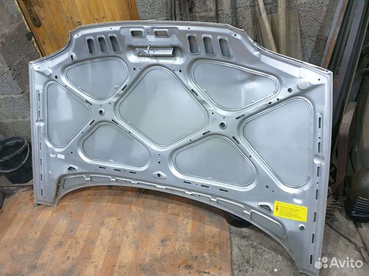 Капот, защита бампера на шевик