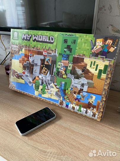 Коструктор Minecraft lego leduo