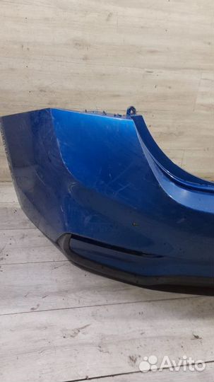 Бампер задний под парктроники Hyundai Solaris 2 С