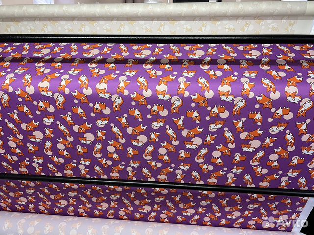 Печать на тканях (рулонная сублимация) в Санкт-Петербурге | Услуги | Авито