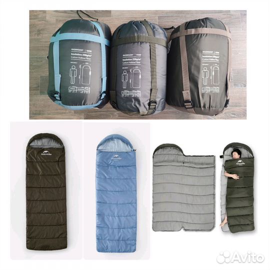 Спальный мешок Naturehike U250 новый