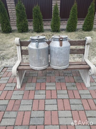 Фляга алюминиевая бу 40л