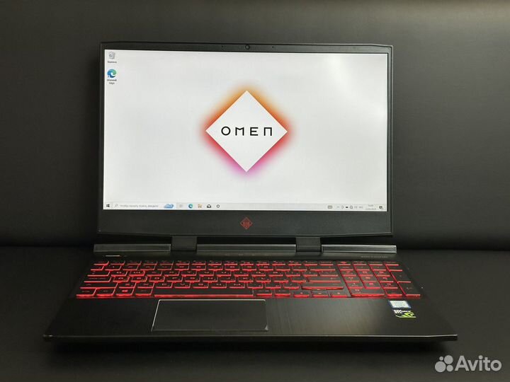 Игровой HP Omen GTX1050Ti/ i5-8300HQ/ SSD+HDD