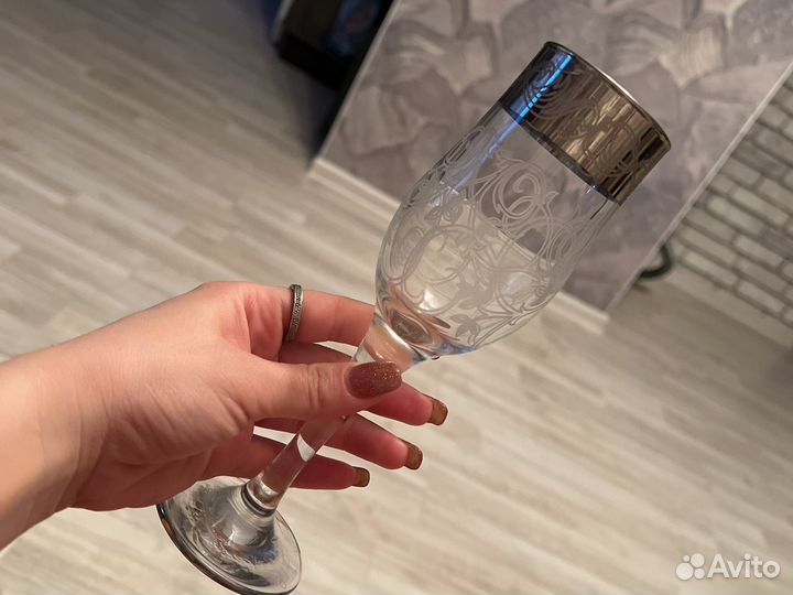 Бокалы для шампанского 6 шт