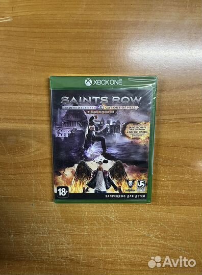 Xbox Saints Row 4 + Gat out of Hell (новый)