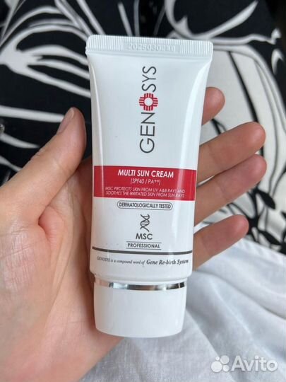 Крем для лица spf многофункциональный Genosys