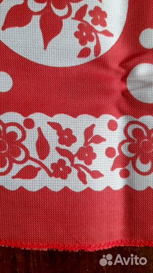 Платок 65см*65см винтаж иск шёлк бу