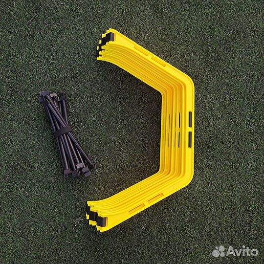 Координационная лестница барьер для бега (2в1)