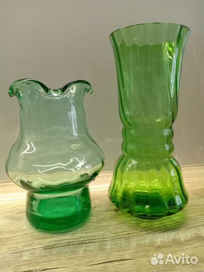 Вазы для цветов Цветное стекло СССР