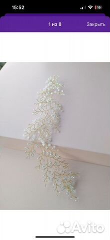 Украшение для волос ручной работы