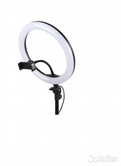 Кольцевая лампа со штативом новая 26 см
