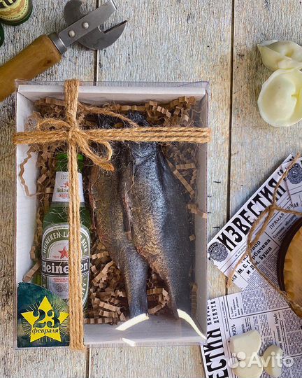 Мужской набор «Пиво с воблой»