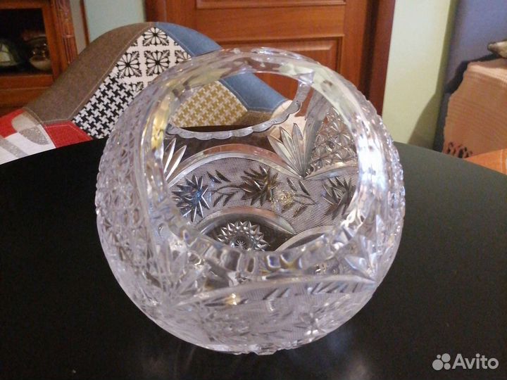 Хрустальный шар, салатник, конфетница, СССР