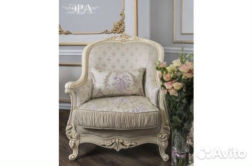 Кресло мона лиза крем