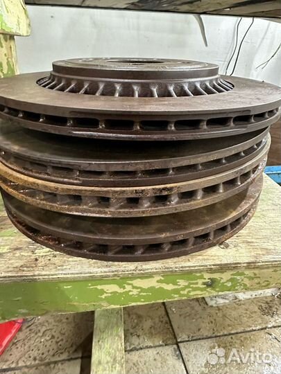 Тормозные диски volvo s80ll 3.2 в гальванике комп