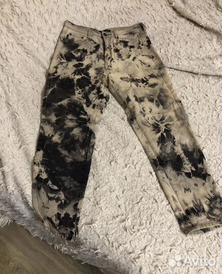 Джинсы mom тай-дай 42-44