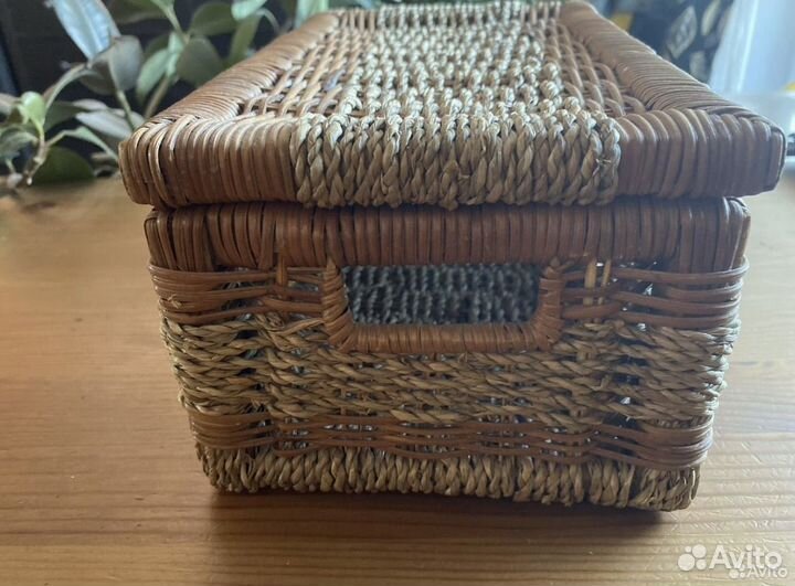 Шкатулка короб плетеный Икеа