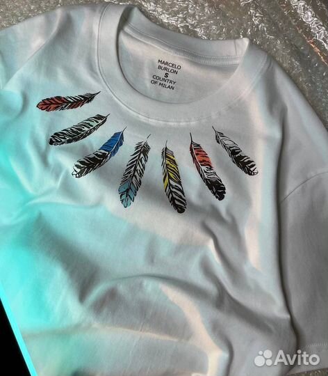 Футболка мужская marcelo burlon