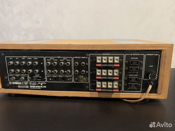 Усилитель интегральный yamaha CA-1000