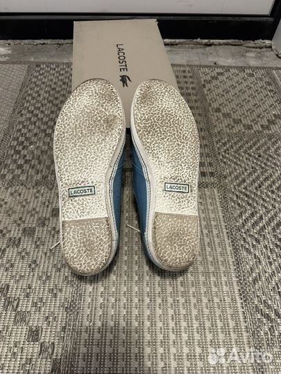 Слипоны кеды мужские Lacoste