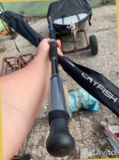 Удилище силовое на сома Kaida catfish на квок