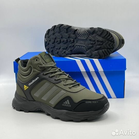 Кроссовки Adidas cloudfoam gore-tex зимние с мехом