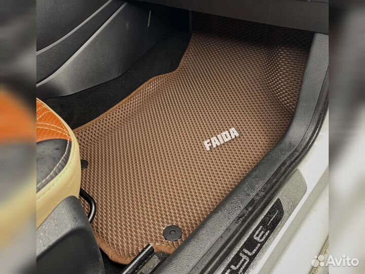 Коврики eva ева эва polo volkswagen фольксваген