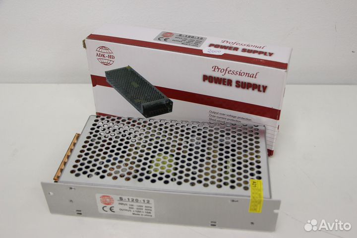 Блок питания 12V 10A