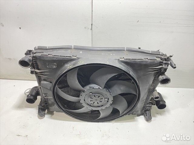 Касета радиаторов Мерседес w212 w204