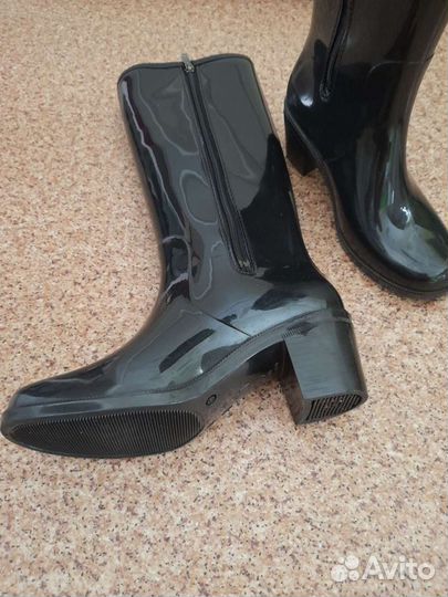 Сапоги резиновые утепленные