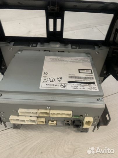 TLC prado150 штатное головное устройство