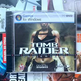 Tomb Raider Underworld PC sealed, новый диск