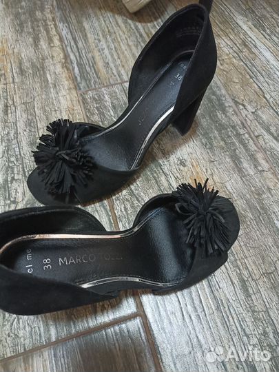 Босоножки женские 38 размер черные