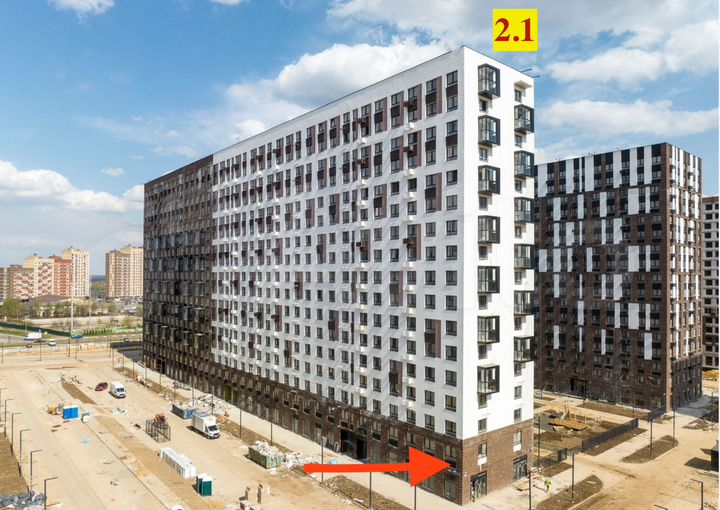 Угол корпус 2.1 Пригород Лесное, 219 м²