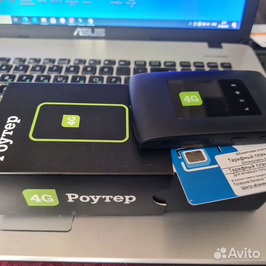 Мобильный 4G\LTE wifi роутер с интернетом теле2