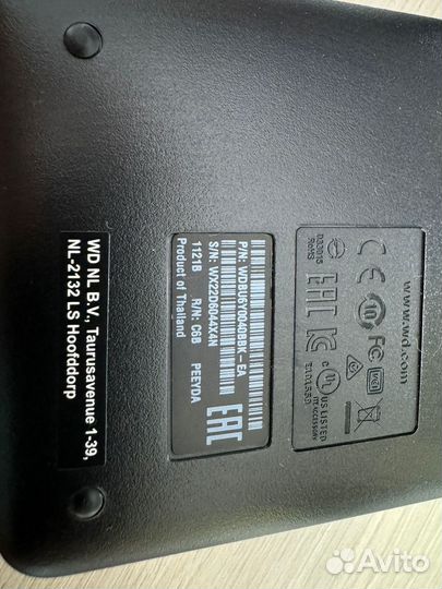 Внешний жесткий диск WD elementsusb 3.0 4Tb