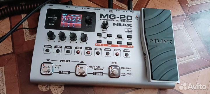 Гитарный процессор NuX MG-20