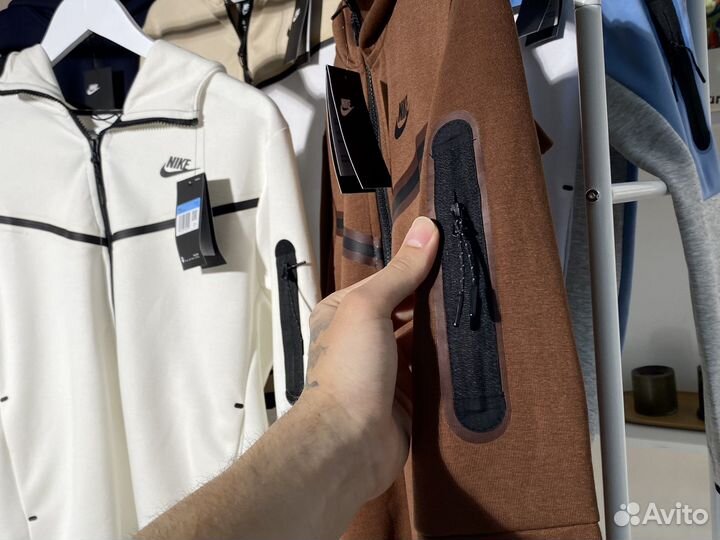 Зип худи nike tech fleece