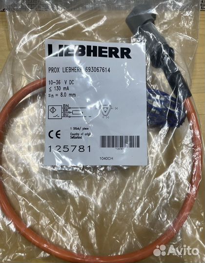 Анемометр liebherr